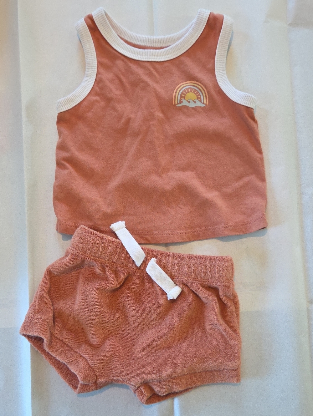 Little Co Baby Boy Tank Set 3 Months